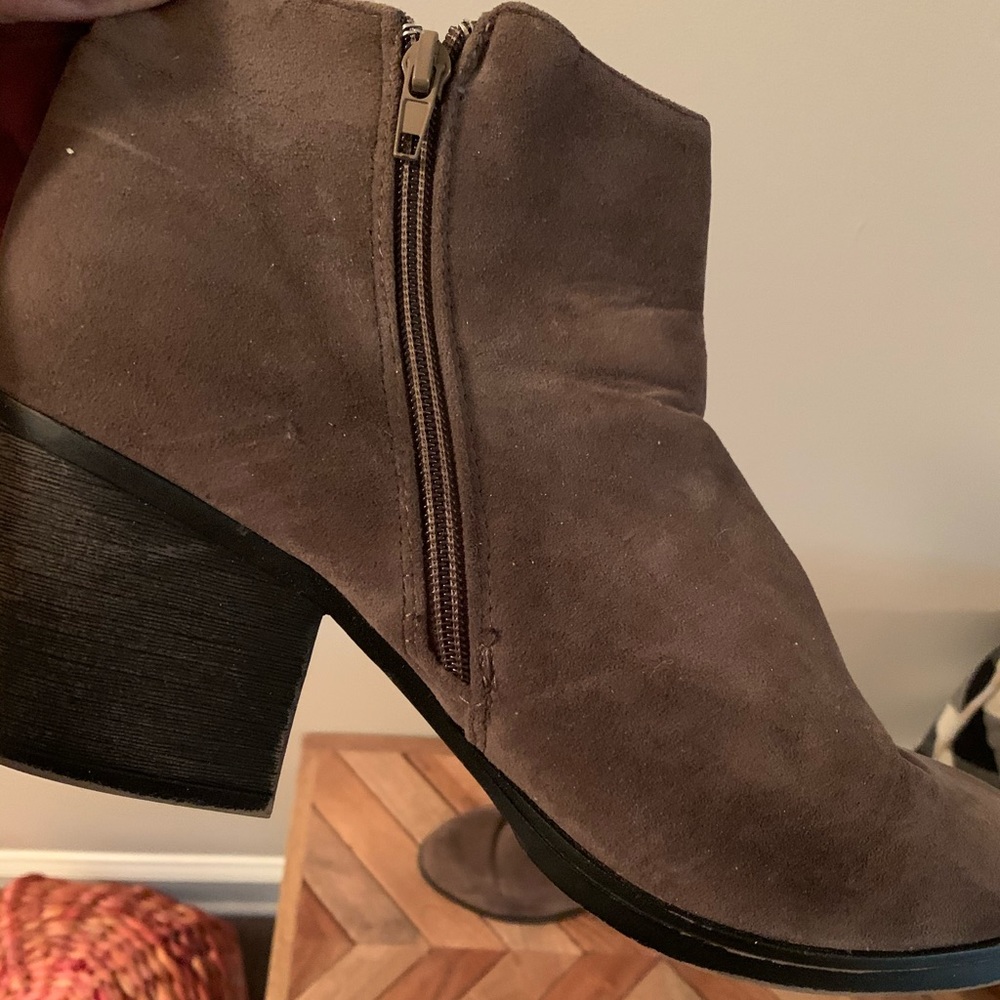 Taupe Booties - Picture 5 of 5